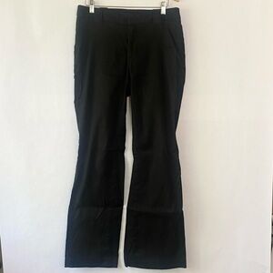 Banana Republic Vintage Black Twill Dress Pant - Size 12L